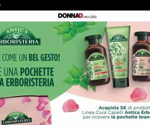 Semplice come un bel gesto: per te una pochette Antica Erboristeria