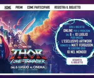 Vinci con UCI Cinemas e Thor: Love and Thunder