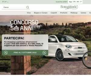 CONCORSO 50 ANNI BOTTEGA VERDE