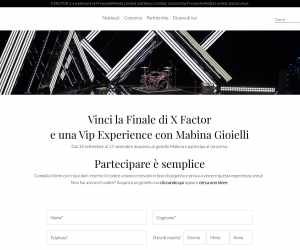 VINCI LA FINALE DI X FACTOR E UNA VIP EXPERIENCE A MILANO CON MABINA GIOIELLI