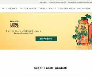 CON ULTRA DOLCE PUOI VINCERE 1 ANNO DI PRODOTTI GARNIER