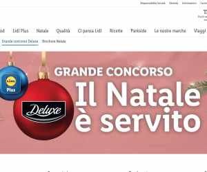 GRANDE CONCORSO DELUXE NATALE 2022