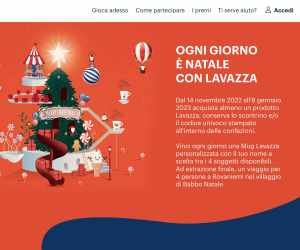 OGNI GIORNO E' NATALE CON LAVAZZA