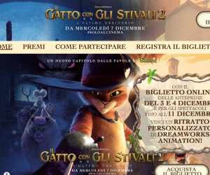 Vinci con UCI Cinemas e Il Gatto con gli Stivali 2: l’Ultimo Desiderio