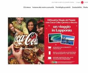 VOLA IN LAPPONIA CON COCA-COLA