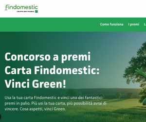 CARTA FINDOMESTIC: VINCI GREEN!