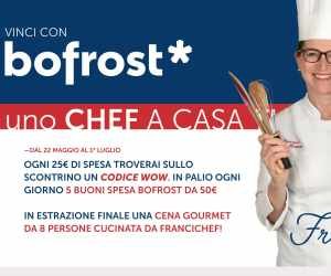 Vinci con bofrost uno Chef a casa tua