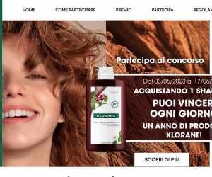 PUOI VINCERE UN ANNO DI KLORANE!