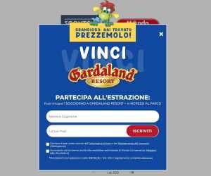 Vinci ingressi Gardaland