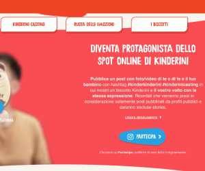 CONTEST ONLINE KINDER KINDERINI