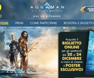 Vinci con UCI Cinemas e Aquaman e il regno perduto