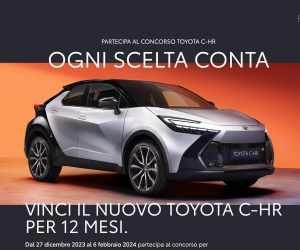 NUOVO TOYOTA C-HR. OGNI SCELTA CONTA