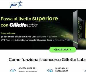 CONCORSO GILLETTE LABS
