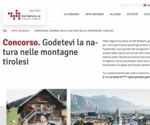 Godetevi la natura nelle montagne tirolesi