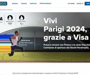 Vinci un viaggio per le Paralimpiadi di Parigi 2024, grazie a Visa e Fineco