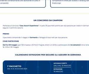 CONCORSO CASA AZZURRI EXPERIENCE