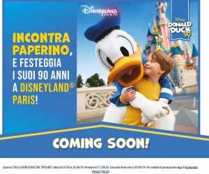 VOLA A DISNEYLAND CON TOPOLINO!
