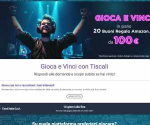 Gioca e Vinci con Tiscali