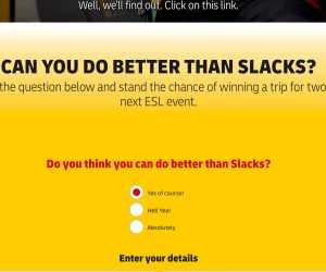 DHL ‘Can You Do Better Than Slacks’ 2024