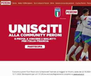 Con Peroni vinci la Nazionale