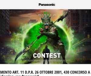 Vinci il Gaming, con Panasonic