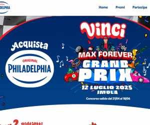 Acquista Philadelphia e Vinci Max Forever Grand Prix
