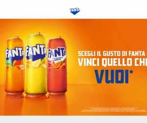 Scegli il gusto di Fanta e vinci quello che vuoi*