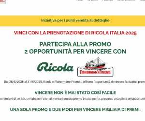 VINCI CON LA PRENOTAZIONE DI RICOLA ITALIA 2025