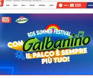 Con RDS e Galbanino il palco è sempre più tuo!