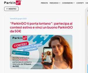 ParkinGO ti porta lontano
