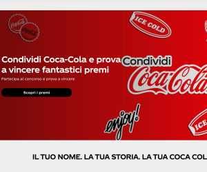 Condividi Coca-Cola e prova a vincere fantastici premi