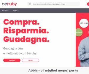 5 EURO GRATIS CON BERUBY - Guadagna e Risparmia Navigando!