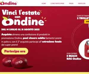 VINCI L’ESTATE CON ONDINE!