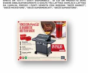 VINCI CON COCA-COLA IL BARBECUE DEI TUOI SOGNI