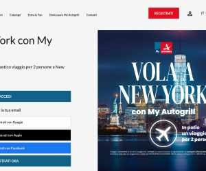 VOLA A NEW YORK CON MY AUTOGRILL