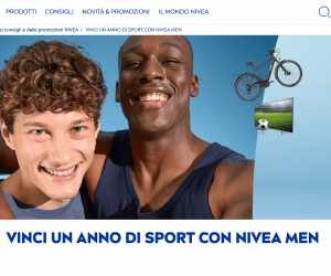 VINCI UN ANNO DI SPORT CON NIVEA MEN