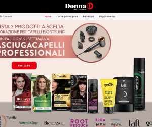 Acquista Colorazione e/o Styling e prova a vincere Asciugacapelli professionale