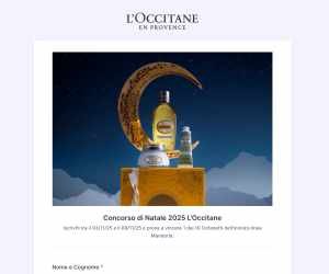 Concorso di Natale 2025 L’Occitane