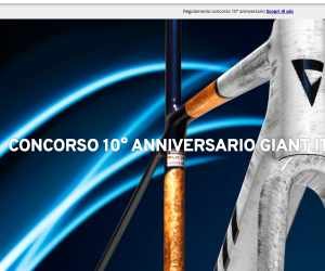 Vinci uno dei 10 telai TCR LTD 10° Anniversario