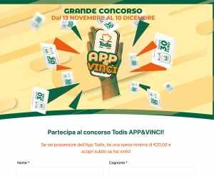Todis APP&VINCI!