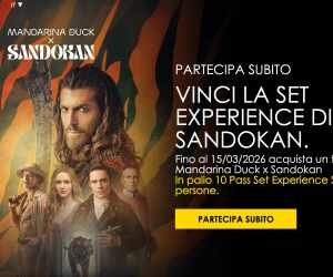 MANDARINA DUCK X SANDOKAN Viaggia con Sandokan