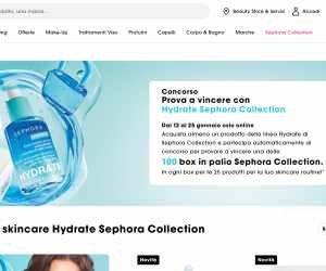 Prova a vincere con Hydrate Sephora Collection