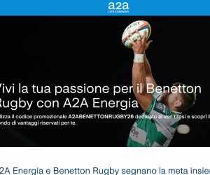 Vinci la maglia del Benetton Rugby con A2A Energia