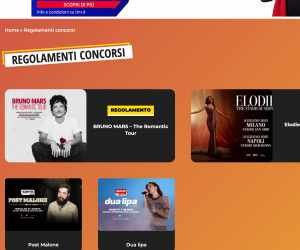 VIVI CON RADIO 105 LA LIVE EXPERIENCE AL CONCERTO DI BRUNO MARS