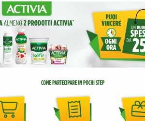 ACTIVIA TI REGALA LA SPESA