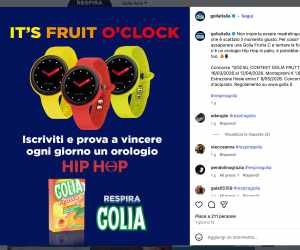 SOCIAL CONTEST GOLIA FRUTTA C