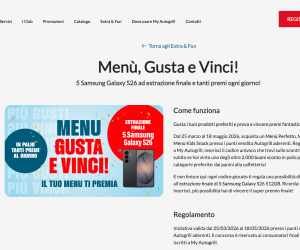 MENÙ, GUSTA E VINCI