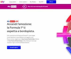 Vivi la F1 con Sky 2026