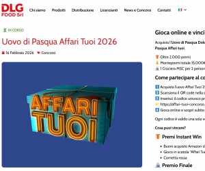 Concorso Pasqua Affari Tuoi
