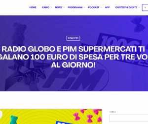 Radio globo regala 300 euro al giorno in buoni spesa da Pim - Iperfamily - Agorà